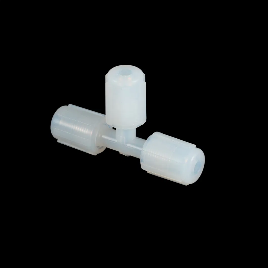 1/4" Equal Diameter Socket Elbow PFA Fitting