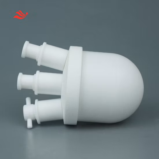 PTFE フラスコ 100ml 首番号は丸底をカスタマイズできます