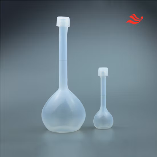 ラボメジャー50ml PTFEメスフラスコ耐食性